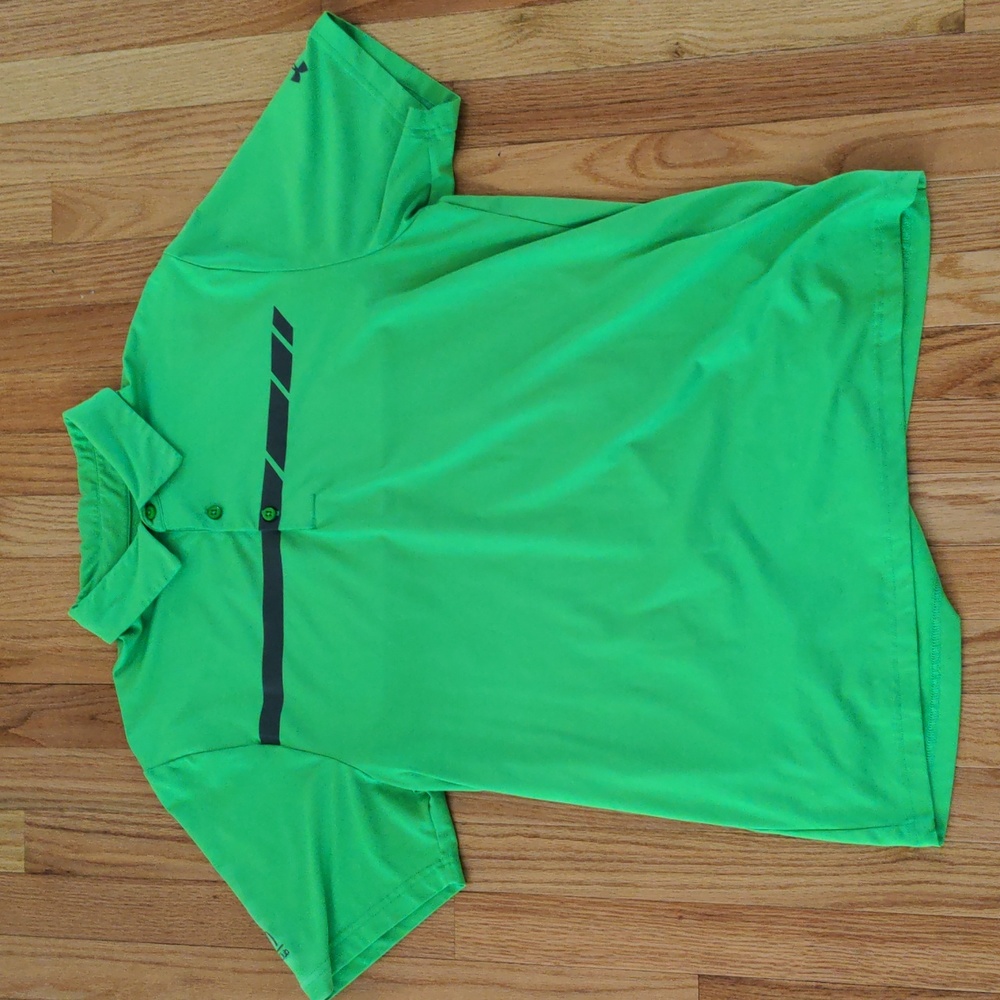 Men's Under Armour Cold Black Golf Shirt